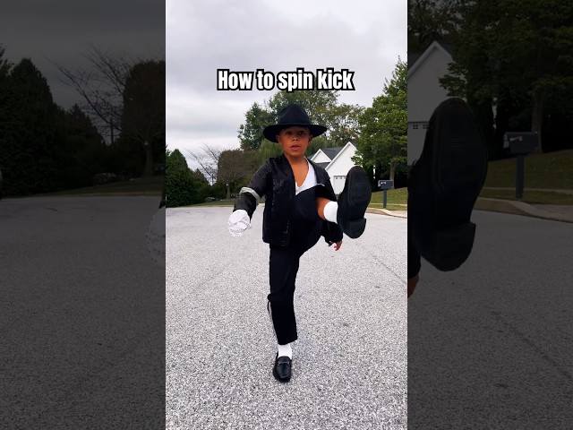 How to Spin Kick like Michael Jackson for Beginners #tutorial #dance #michaeljackson