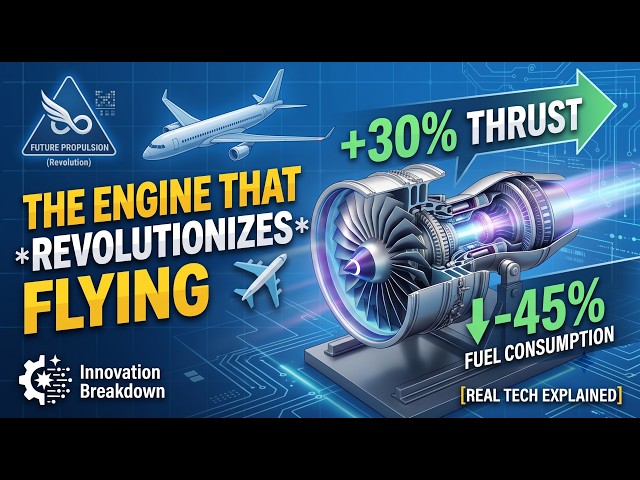 The Engine That Could Change the Future of Flying ✈️ | Revolutionary Aircraft Engine Explained