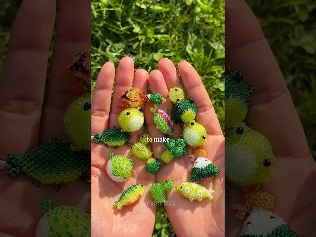 #beading #seedbeads #beadedanimals #beadingpattern #crafts