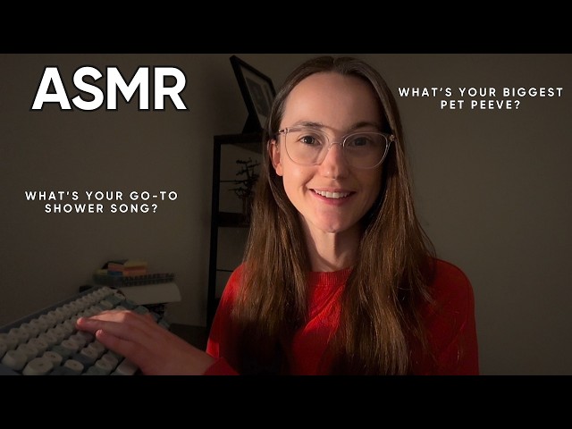 ASMR Asking You Personal Questions… 👀 (Whispering & Typing)