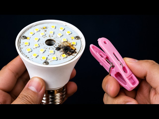 💡Never Buy New LED Bulbs! Just Use This Trick and Old LED Bulbs can be Revived! 😱