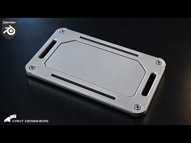 Blender Hard Surface Modeling : Creating a Detailed Sci-Fi Panel