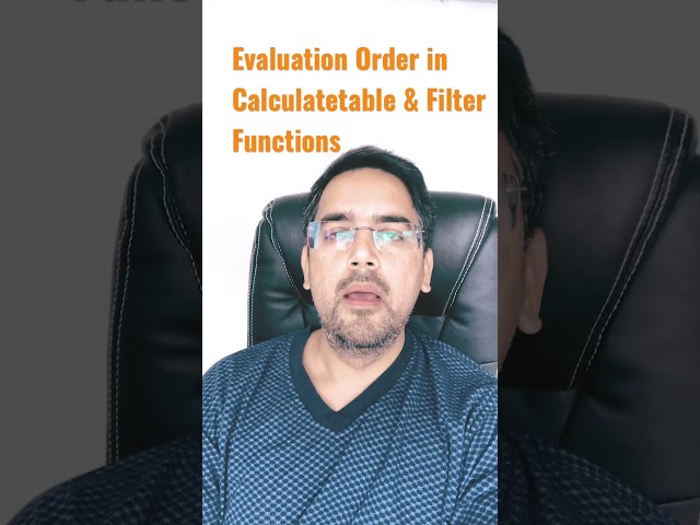 Evaluation order in Calculatetable vs Filter functions in Power BI