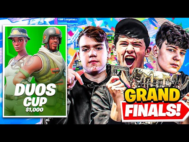 I Hosted GRAND FINALS for $1,000 DUOS Tournament in Fortnite (Bugha, Clix, FaZe)