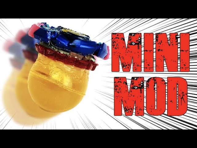 BOUNCY BALL BEYBLADE MOD! || Beyblade Burst GT Mini Mod!
