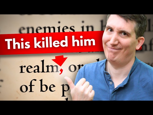 Hanged by a comma