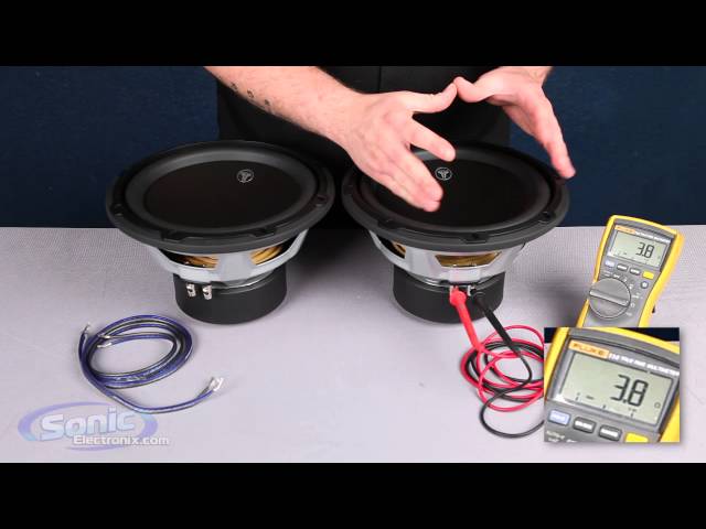 How to Wire Two Single 4 ohm Subwoofers to a 2 ohm Final Impedance | Parallel Wiring | Car Audio 101