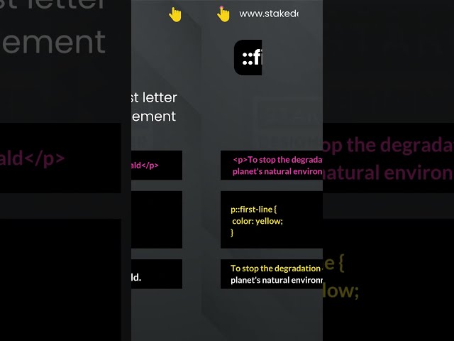 03 day : Pseudo Elements