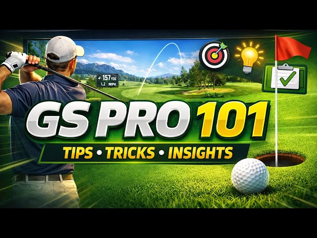 GSPro 101 – Everything You Need to Know (Setup, Settings & Hidden Tips)