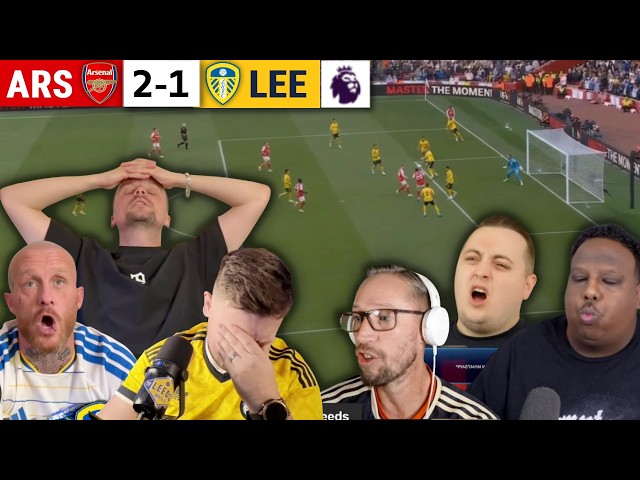 ARSENAL RIVALS & HATERS GUTTED 😩 LEEDS FANS SHOCKED After CRAZY 2-1 COMEBACK WIN at EMIRATES!