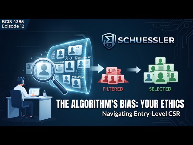 The Algorithm That Discriminates | BCIS 4385 Ep. 2026.12