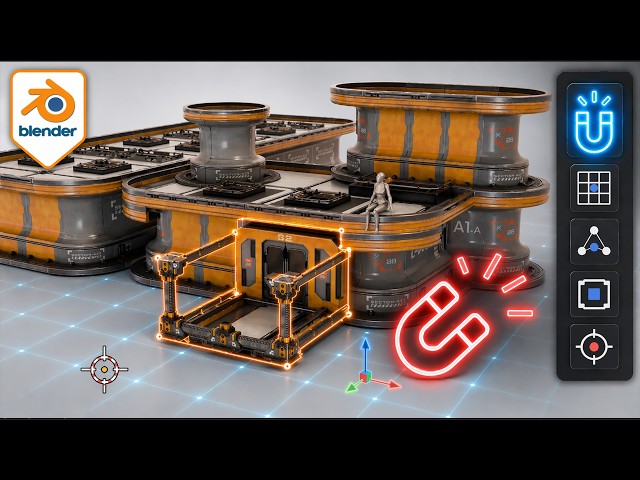 Blender Essentials: Snapping and Alignment Basics