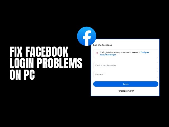 How to Fix Facebook Login Problems on PC | Can't Log In to Facebook (2026)