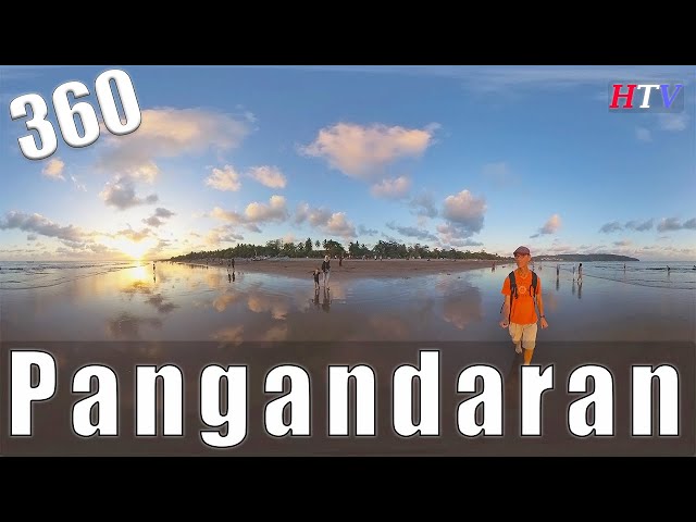 360VR Pangandaran,Java,Indonesia-Sunset Beach