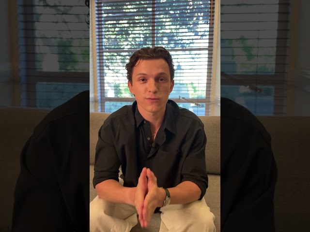 Tom sent me a personal video message❤️ #spiderman #BrandNewDay