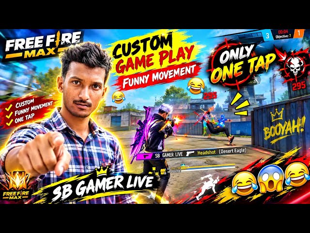 free fire Max #free fire castom game play #tonde gamer #sb gamer live