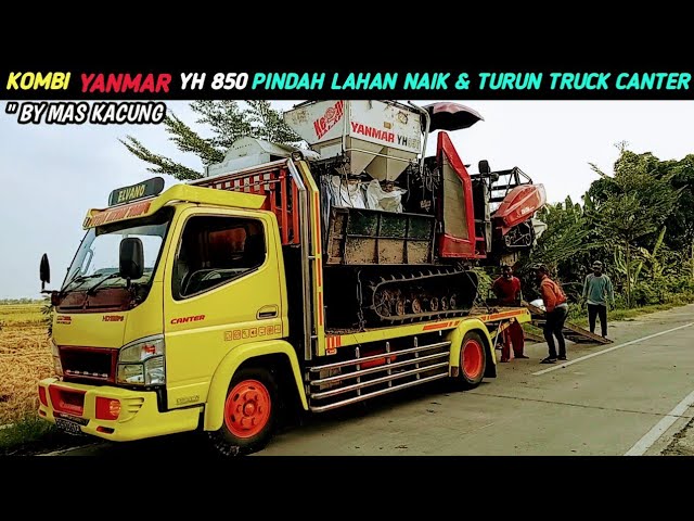 KOMBI YANMAR YH 850 PINDAH LAHAN NAIK & TURUN TRUCK CANTER " BY MAS KACUNG.