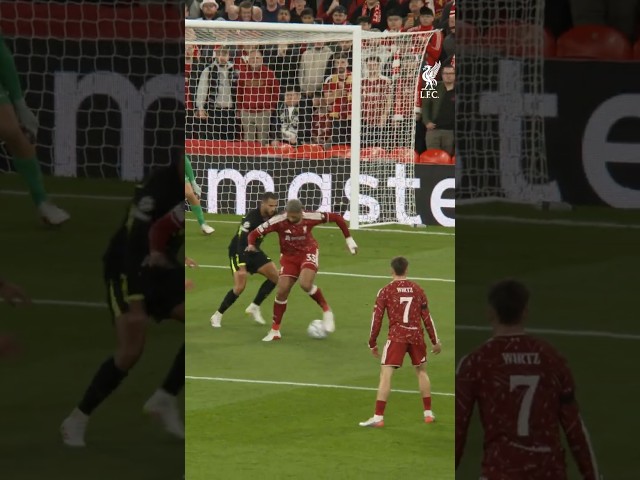 THAT Araujo assist 😮‍💨