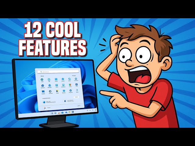 12 Cool WINDOWS FEATURES You Didn't Know Existed!