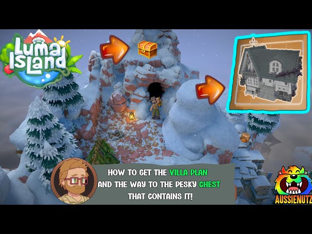 How to get the VILLA plan and the chest that contains it! #lumaisland
