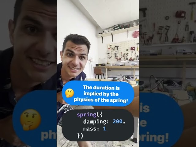 I love spring animations!