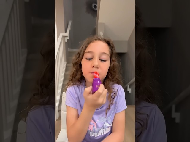 Cute kid crying over lipstick 💄 lollipop 🍭  #shorts
