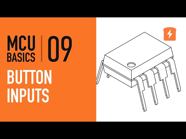 Using buttons with your microcontroller in Assembly - Part 9 Microcontroller Basics (PIC10F200)