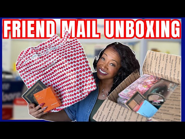 Can Not Believe I got all This WOW! 😮 ❤️Friend Mail Unboxing😮 ❤️Thank You!!