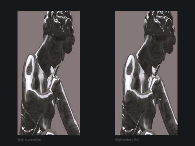Highlight Microdisparity for Improved Gloss Depiction