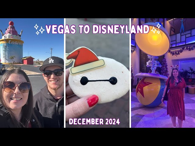 Driving from Vegas to Anaheim, Eddie’s World, Lunch at Great Maple & Evening in DCA | DAY8 - DEC24