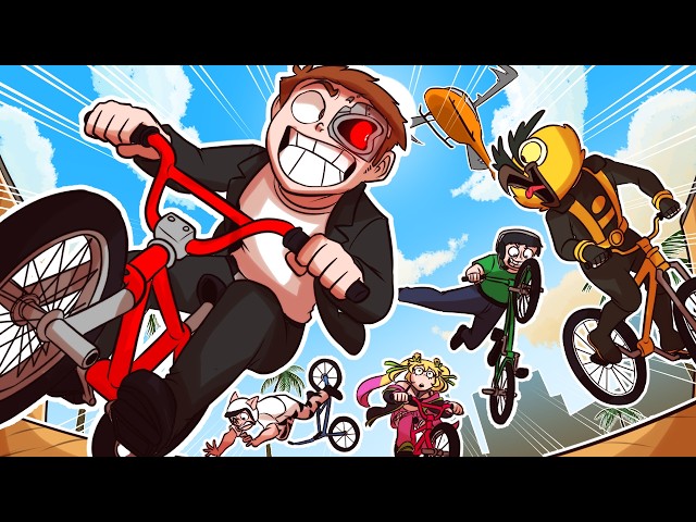 GTA5 BMX TRICKS WITH THE VANOSS CREW