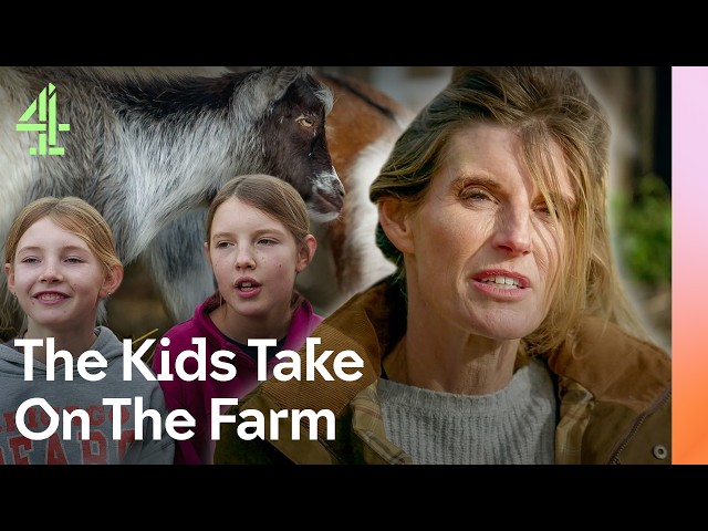 The Kids Take Charge On The Farm And It's Clive's 70th | Our Farm Next Door: Amanda, Clive and Kids