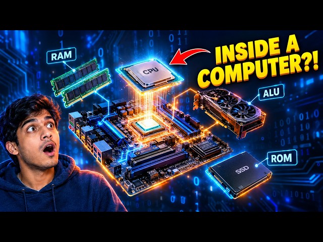 CPU, RAM, ALU, ROM — Block Diagram You'll NEVER Forget! 🧠