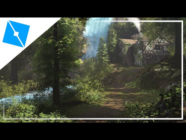 Cabin Waterfall [SpeedBuild] (ROBLOX Studio) {Realistic Showcase}