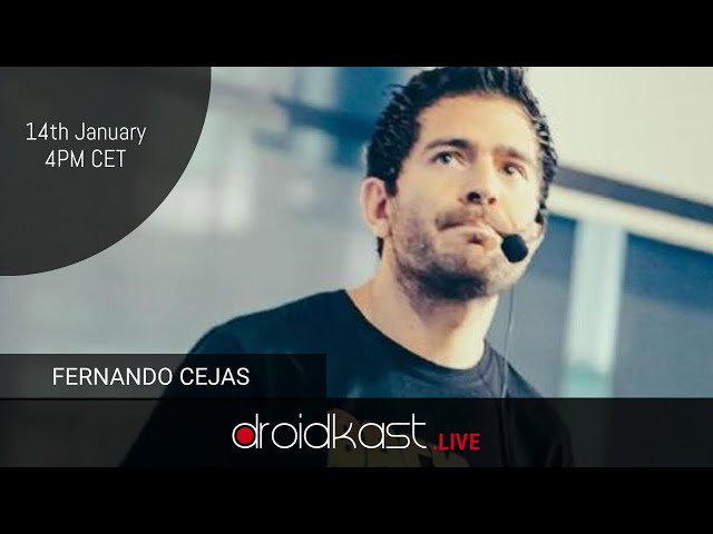 [Droidkast.LIVE] 1. Fernando Cejas: The Art of Coding - Disasters and Failures