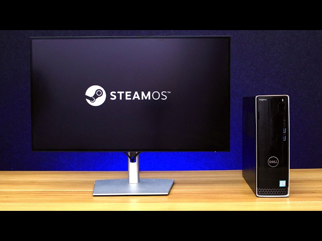 Dell 3470 SFF: i5-9400F + RX 6500, SteamOS, Can It Game? ASMR