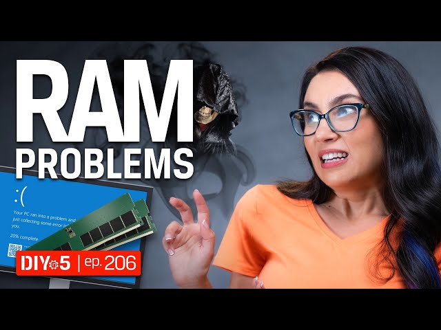 Common PC problems and how to fix them: RAM – DIY in 5 Ep 206