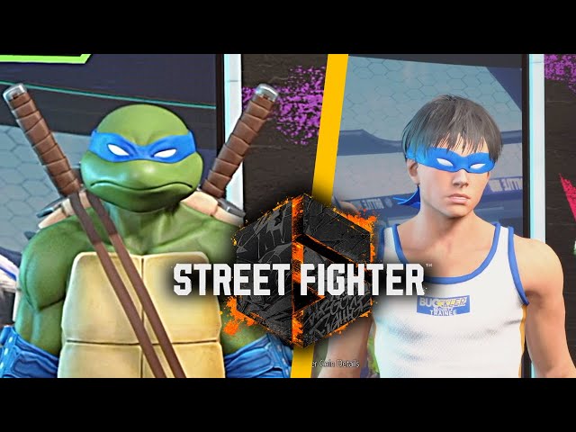 TMNT x Street Fighter 6