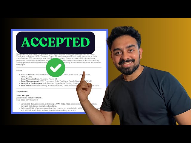 AI Hack: Tailor-made resume for EVERY Job