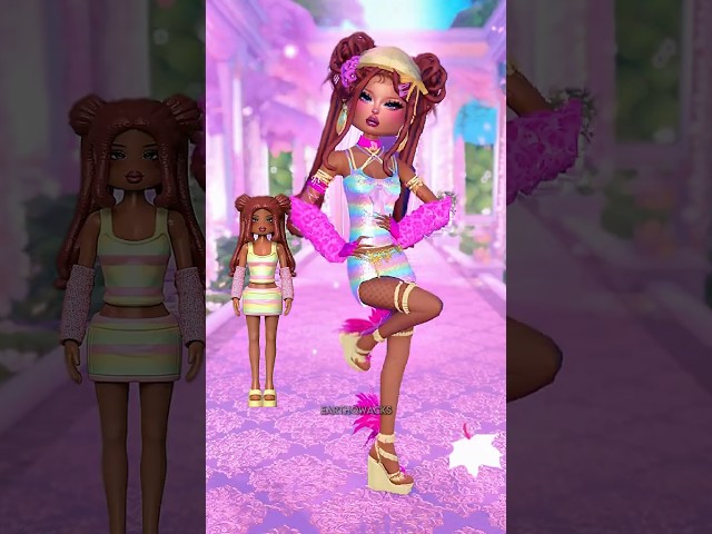 Recreating Stardust Softie DLC Doll in DTI || #dresstoimpress #dti #roblox #dresstoimpressroblox