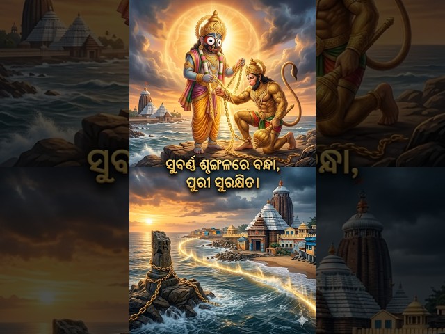 ପୁରୀର ରହସ୍ୟମୟ ବେଡ଼ି ହନୁମାନ! 😱 | The Mystery of Bedi Hanuman Puri #shorts #jaijagannath