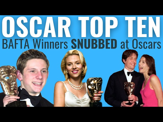 Top 10 BAFTA-Winning Performances SNUBBED at the Oscars