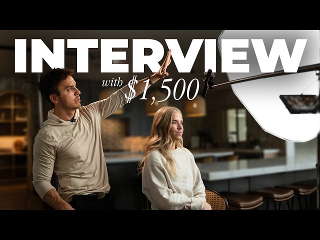 How to Film Interviews (Under $1,500)