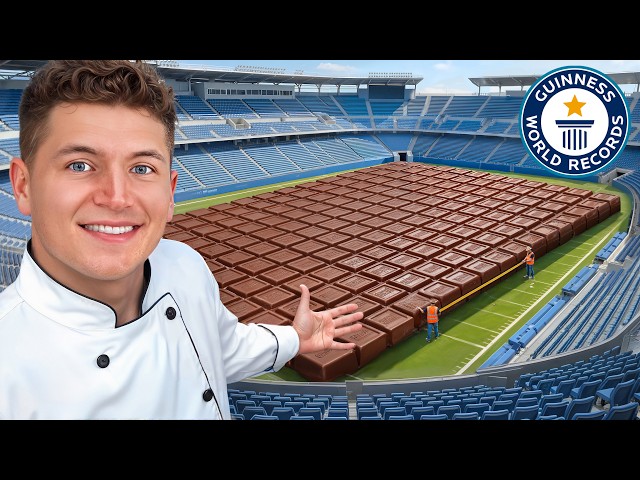 I Created The World's Largest Chocolate Bar