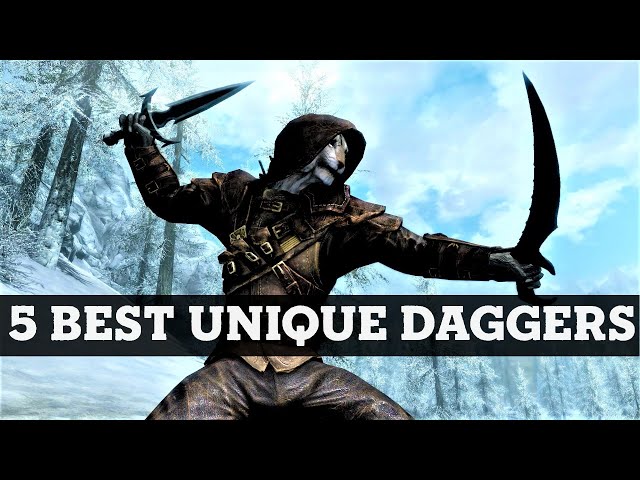 5 Best Unique Daggers in Skyrim | Skyrim SE |