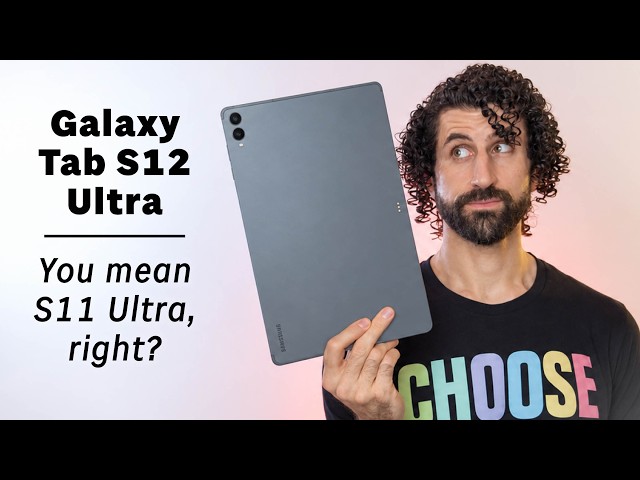 Samsung Galaxy Tab S12 Ultra: Lazy, Cocky or Confident?