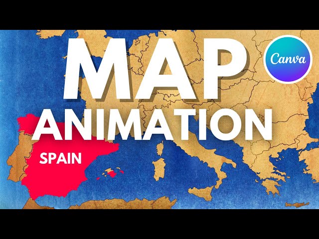 Canva Map Animation Tutorial From Beginner to Pro in Minutes