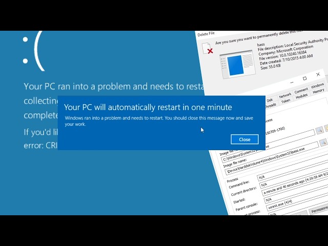 Windows without lsass.exe
