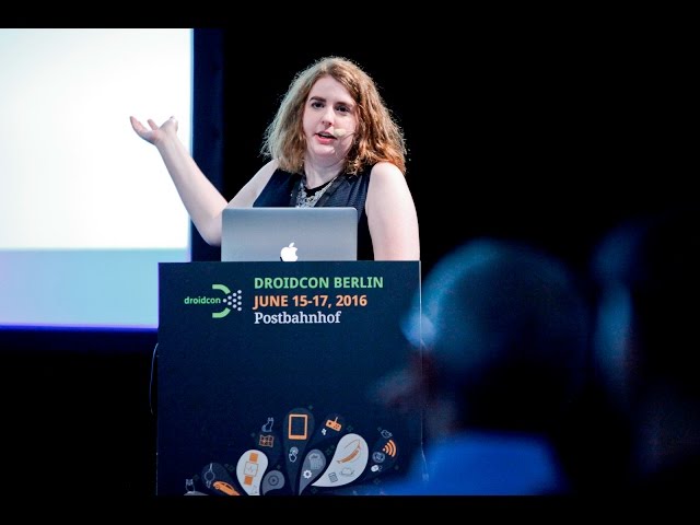 #droidconDE Keynote: Joanna Smith – Android development yesterday and today