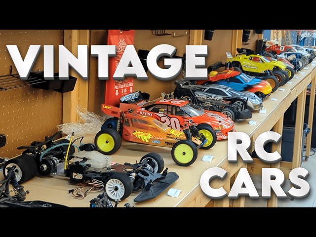 I Assembled 30 Rare Vintage RC Cars!
